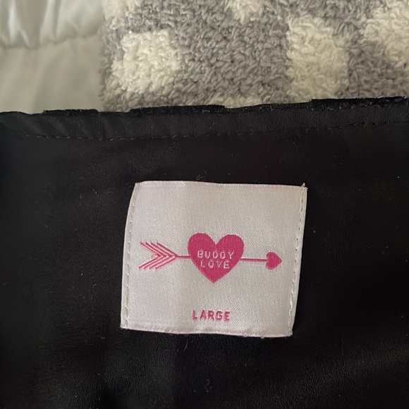 Buddy Love Black Leopard Romper - Picture 2 of 4